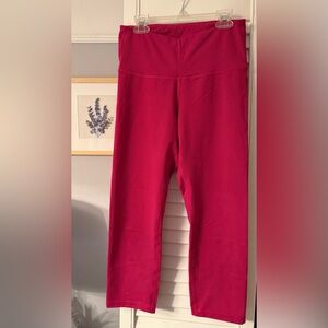 Old Navy High Waisted Bright Pink Leggings